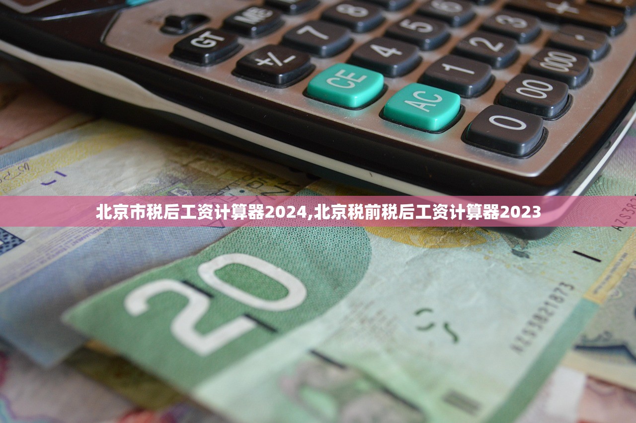 北京市税后工资计算器2024,北京税前税后工资计算器2023