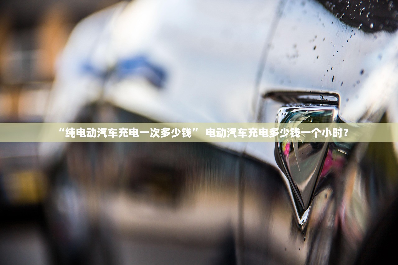 “纯电动汽车充电一次多少钱” 电动汽车充电多少钱一个小时？