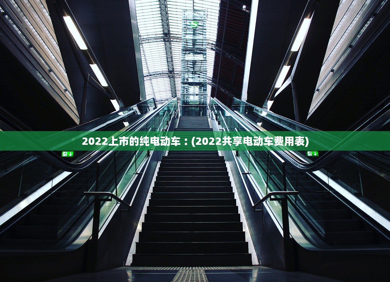 2022上市的纯电动车︰(2022共享电动车费用表)